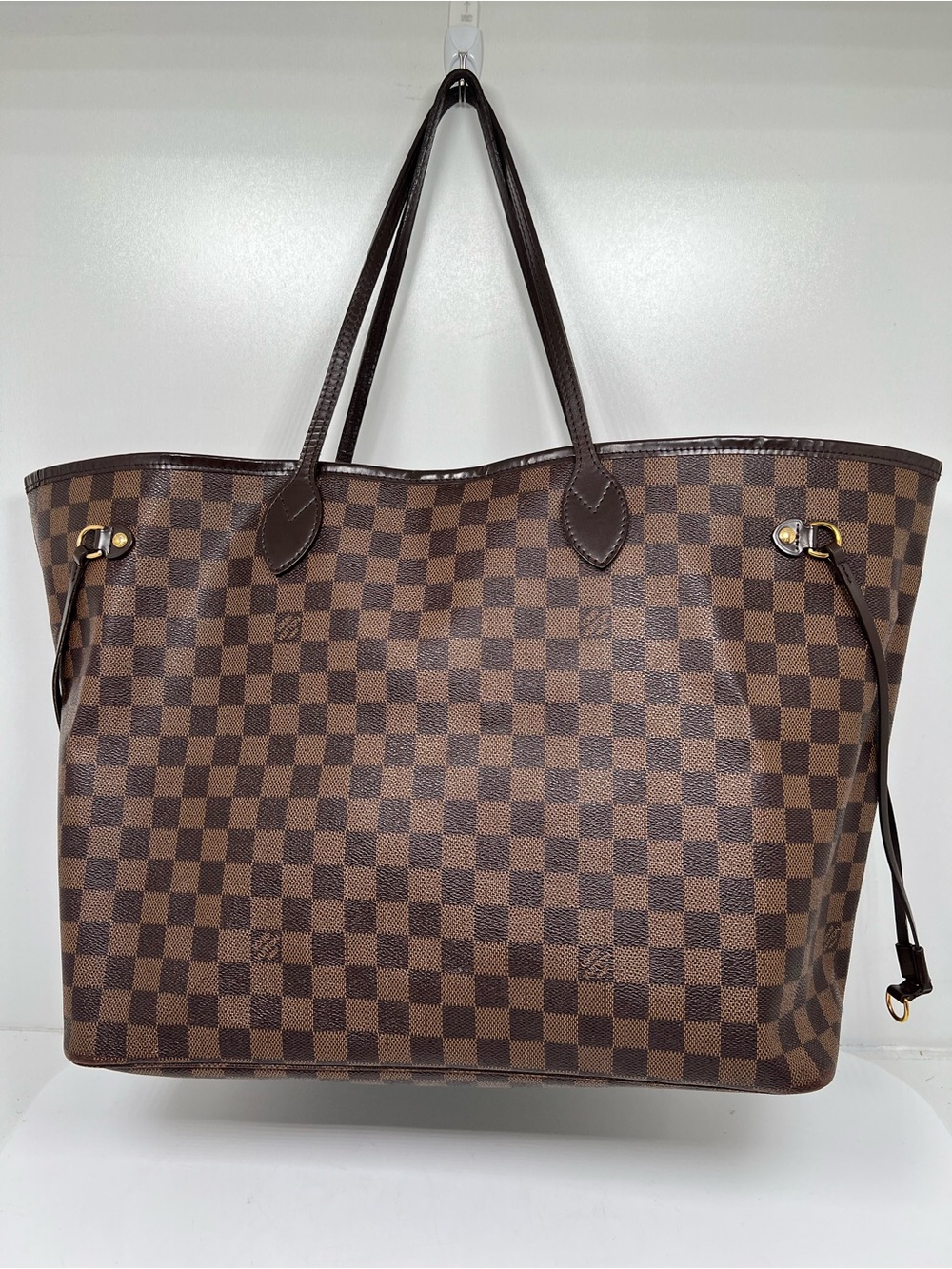 Louis Vuitton Neverfull GM Damier Ebene Tote Bag